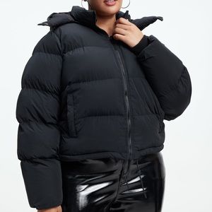 New Iridescent Puffer Jacket from Good American